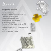 Клавиатура AJAZZ AK680 MAX RGB Magnetic Switches White (AK680-WM-W-A)
