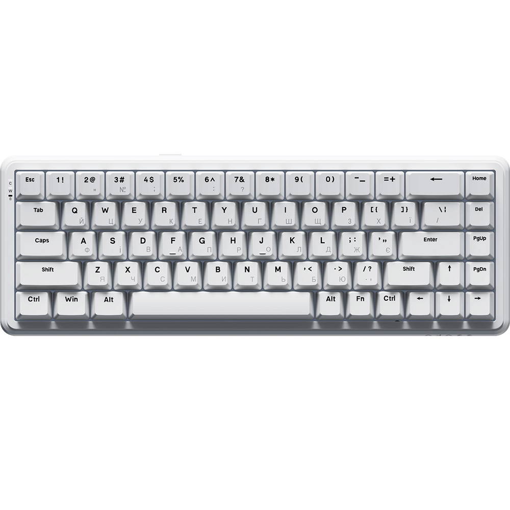 Клавиатура AJAZZ AK680 MAX RGB Magnetic Switches White (AK680-WM-W-A)