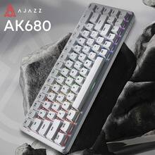 Клавиатура AJAZZ AK680 MAX RGB Magnetic Switches White (AK680-WM-W-A)