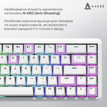 Клавиатура AJAZZ AK680 MAX RGB Magnetic Switches White (AK680-WM-W-A)
