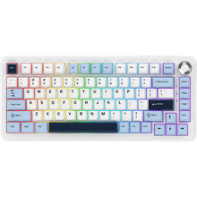 Клавиатура AJAZZ AK820 MAX RGB PLUS-Daydream White-Dark Blue (AK820MAX-DD-BWD)