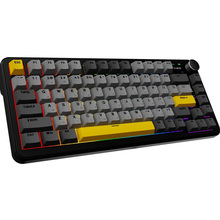 Клавиатура AJAZZ AK820 MAX RGB  PLUS-Daydream Switch-Black-Gray-Yellow-3 model (AK820MAX-DD-BGY)