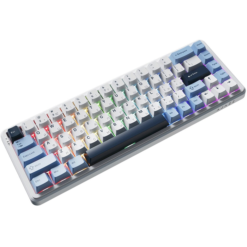 Клавиатура AJAZZ AK680 MAX RGB (8+8K) White-Dark Blue (AK680-M-BWD-A) Класс игровая