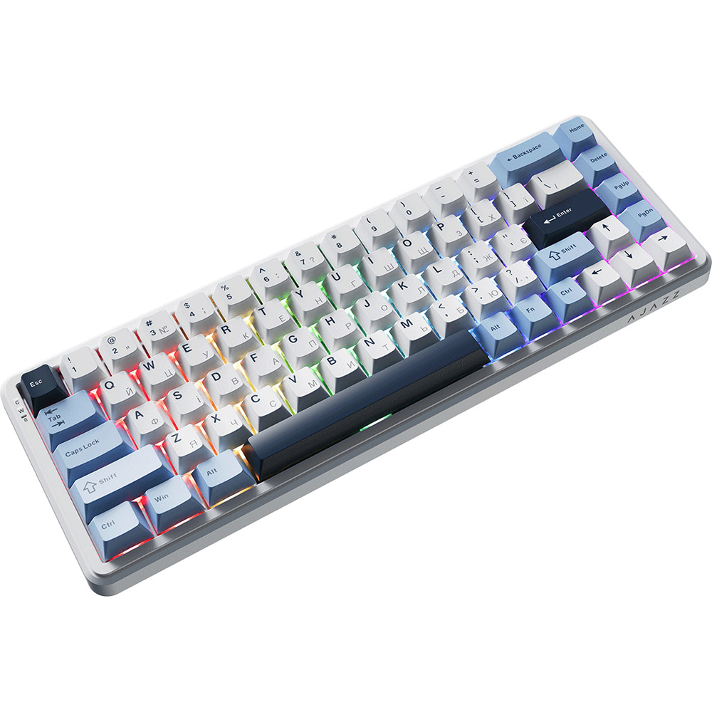 Клавиатура AJAZZ AK680 MAX RGB (8+8K) White-Dark Blue (AK680-M-BWD-A) Комплектация клавиатура