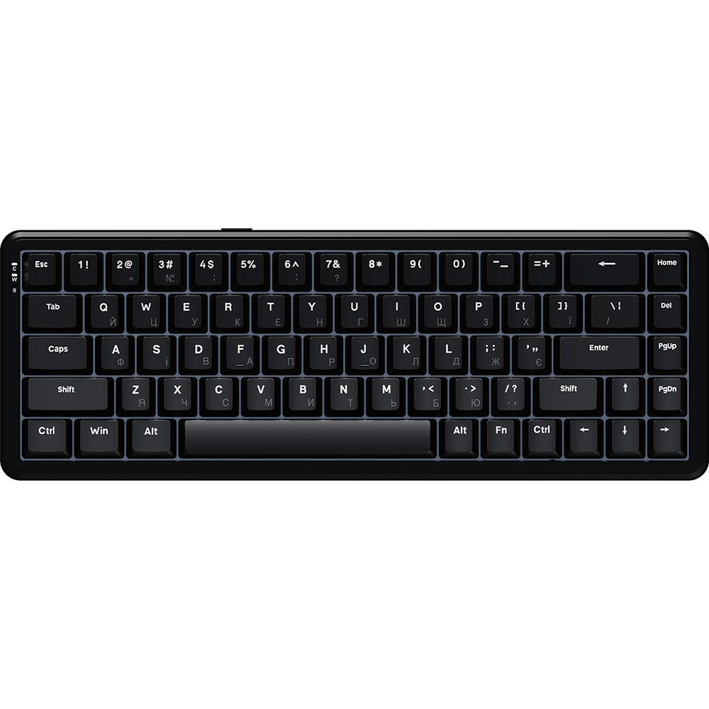 Клавиатура AJAZZ AK680 MAX Magnetic Switch Black (AK680-WM-B-A) Комплектация  Клавиатура; USB-кабель; инструкция
