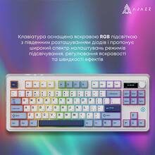 Клавиатура AJAZZ AK870 Plus Murad Switch Blue/White/Navy (AK870-MU-BWD)