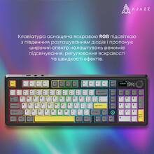 Клавиатура AJAZZ AK980 Clear Sky Switch Black/Gray/Yellow (AK980-CS-BGY)