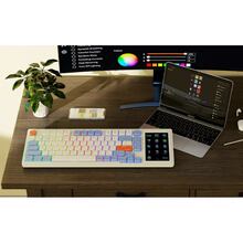 Клавиатура AJAZZ AKP815 Red Switches White/Blue/Orange (AKP815-R-WBO)