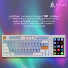 Клавиатура AJAZZ AKP815 Red Switches White/Blue/Orange (AKP815-R-WBO)