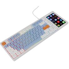 Клавиатура AJAZZ AKP815 Red Switches White/Blue/Orange (AKP815-R-WBO)