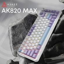 Клавиатура AJAZZ AK820 MAX Magnetic Switches Purple/White/Blue (AK820MAX-WM-PWB)