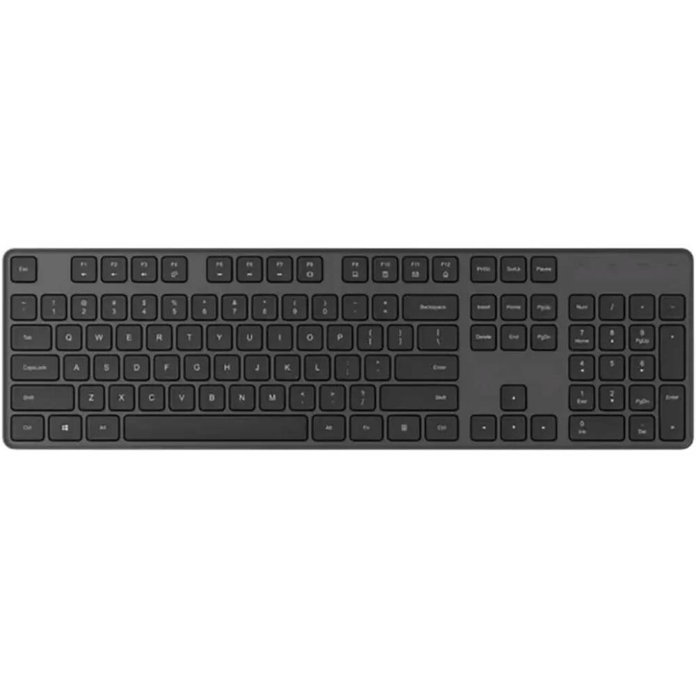 Комплект XIAOMI Wireless Keyboard and Mouse Combo (BHR6100GL) Комплектация  Клавиатура, Мышь, USB-адаптер, Руководство, Гарантийный талон