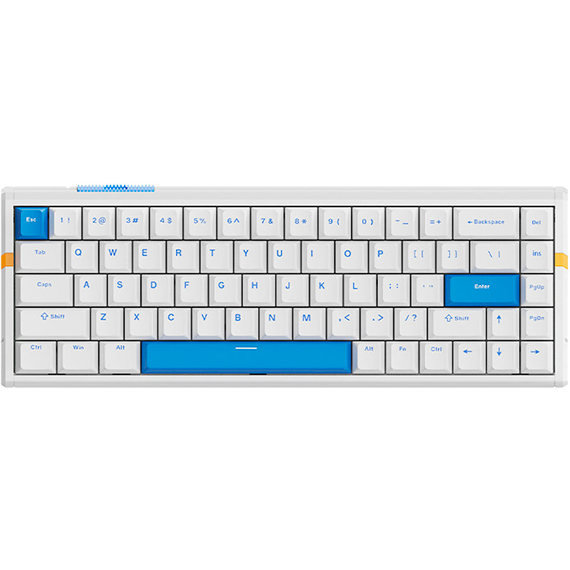 Клавиатура ATK RS6 Aluminum Hall Effect ENG White (ATK-RS6-WHT)