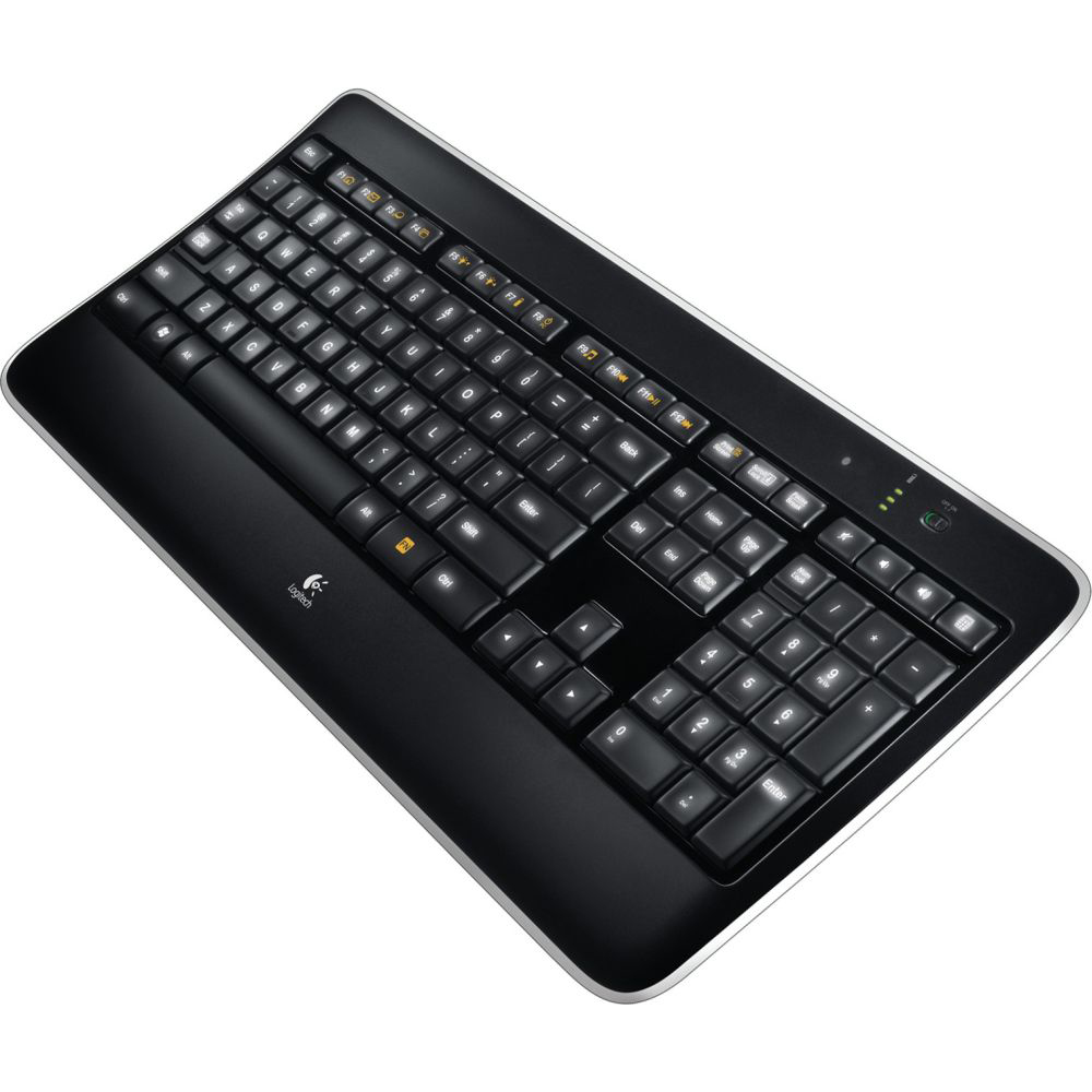 Клавиатура LOGITECH Wireless Illuminated Keyboard K800 Комплектация клавиатура