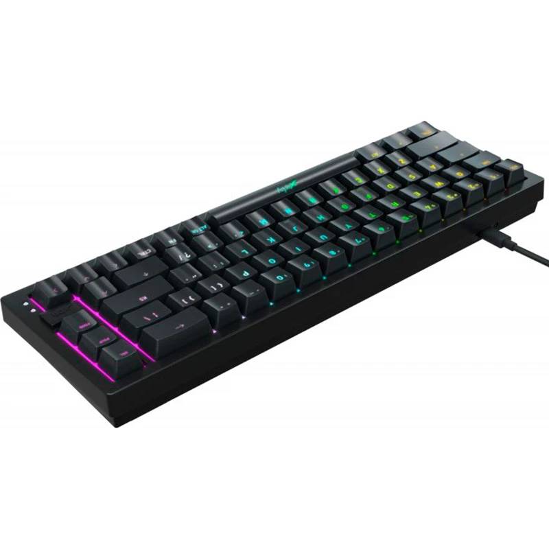 Клавіатура Xtrfy K5 Kailh Red Hot-Swap RGB White (K5-RGB-CPT-TPWHITE-R-UKR) Конструкція механічна