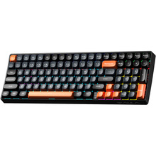 Клавиатура AULA S100 Wired Keyboard Brown Switch Black EN/UA (6948391203157)