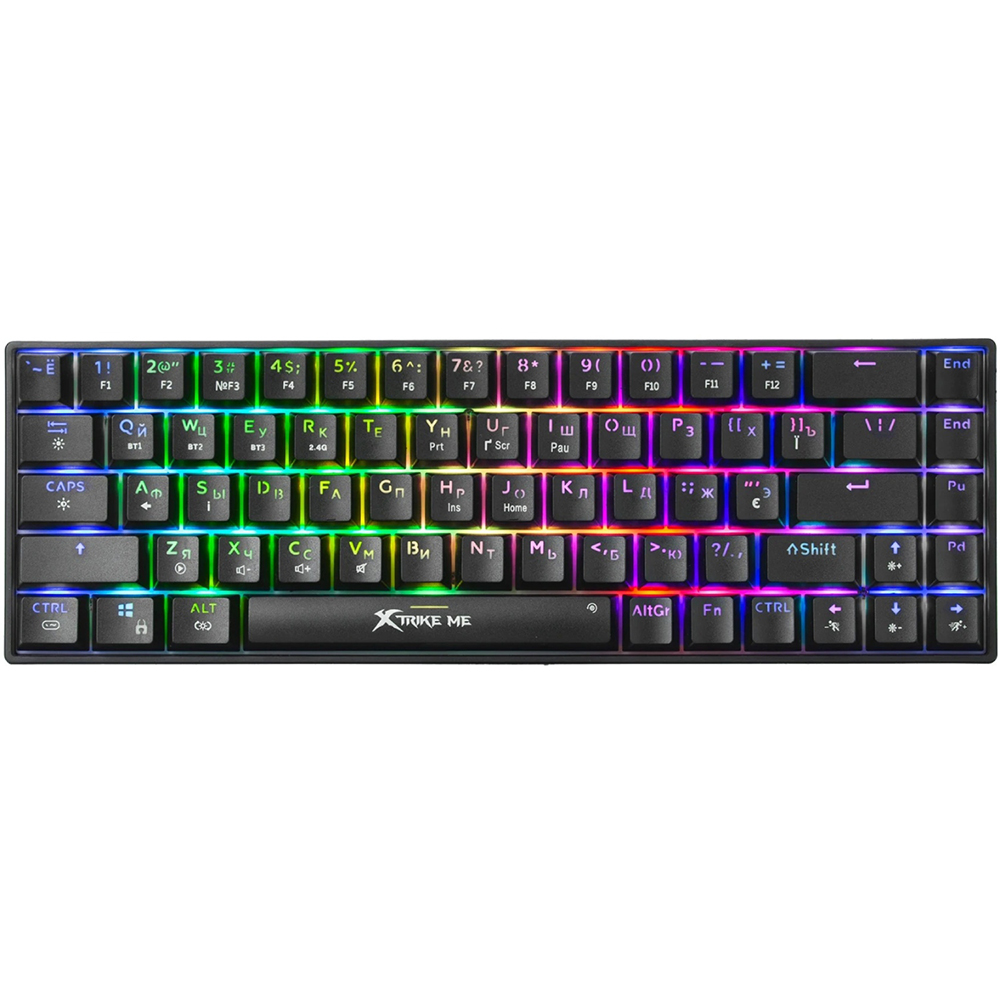 Клавиатура XTRIKE ME RGB (GK-995WBKUA)