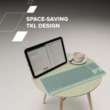 Клавиатура CANYON OnType 10 TKL Mechanical Silent Backlight Green (CNS-HKB10GR)