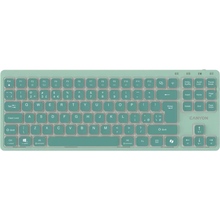 Клавиатура CANYON OnType 10 TKL Mechanical Silent Backlight Green (CNS-HKB10GR)