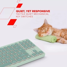 Клавиатура CANYON OnType 10 TKL Mechanical Silent Backlight Pink (CNS-HKB10P)