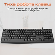 Клавіатура MEETION K200 Black (MT-K200-A-RUA)
