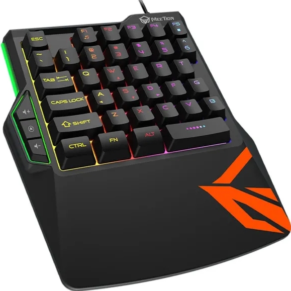 Клавіатура MEETION KB015 Black (MT-KB015-A) Додатково Anti-Ghosting; Plug & Play