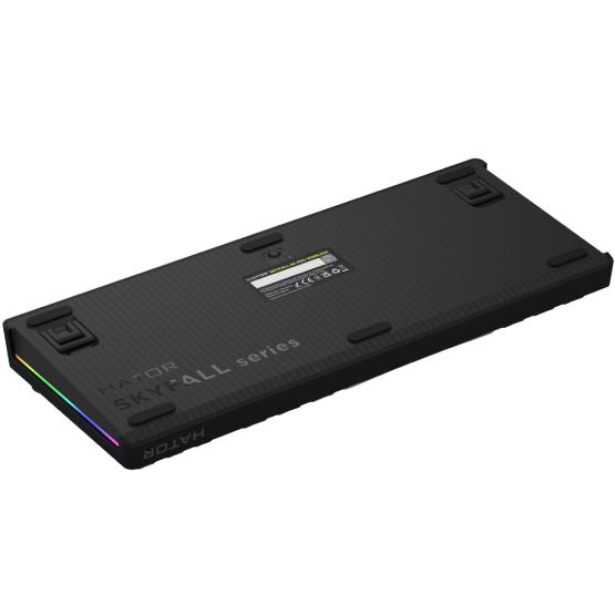 Внешний вид Клавиатура HATOR Skyfall 80 PRO Wireless Grey/Black (HTK4180UA)