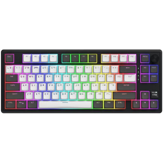 Клавиатура HATOR Skyfall 80 PRO Wireless Grey/Black (HTK4180UA)