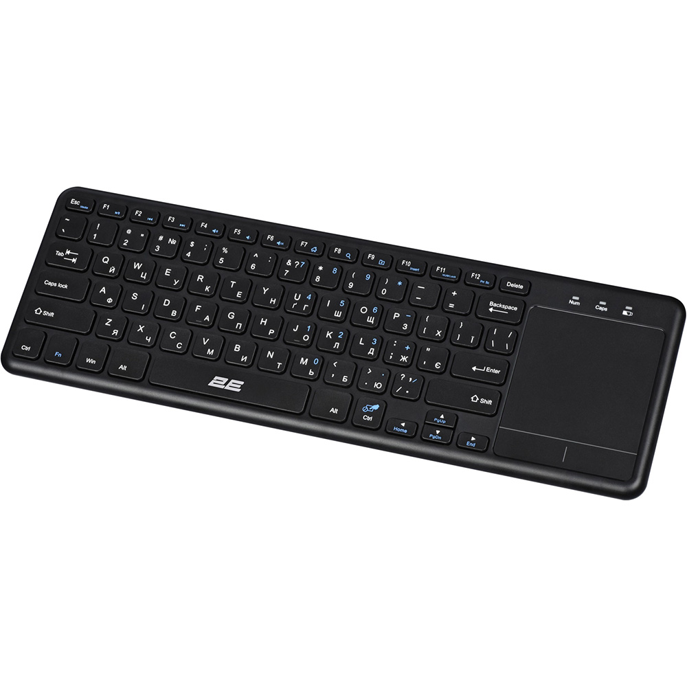 Замовити Клавіатура 2E KT100 WL Black (2E-KT100WB_UA)