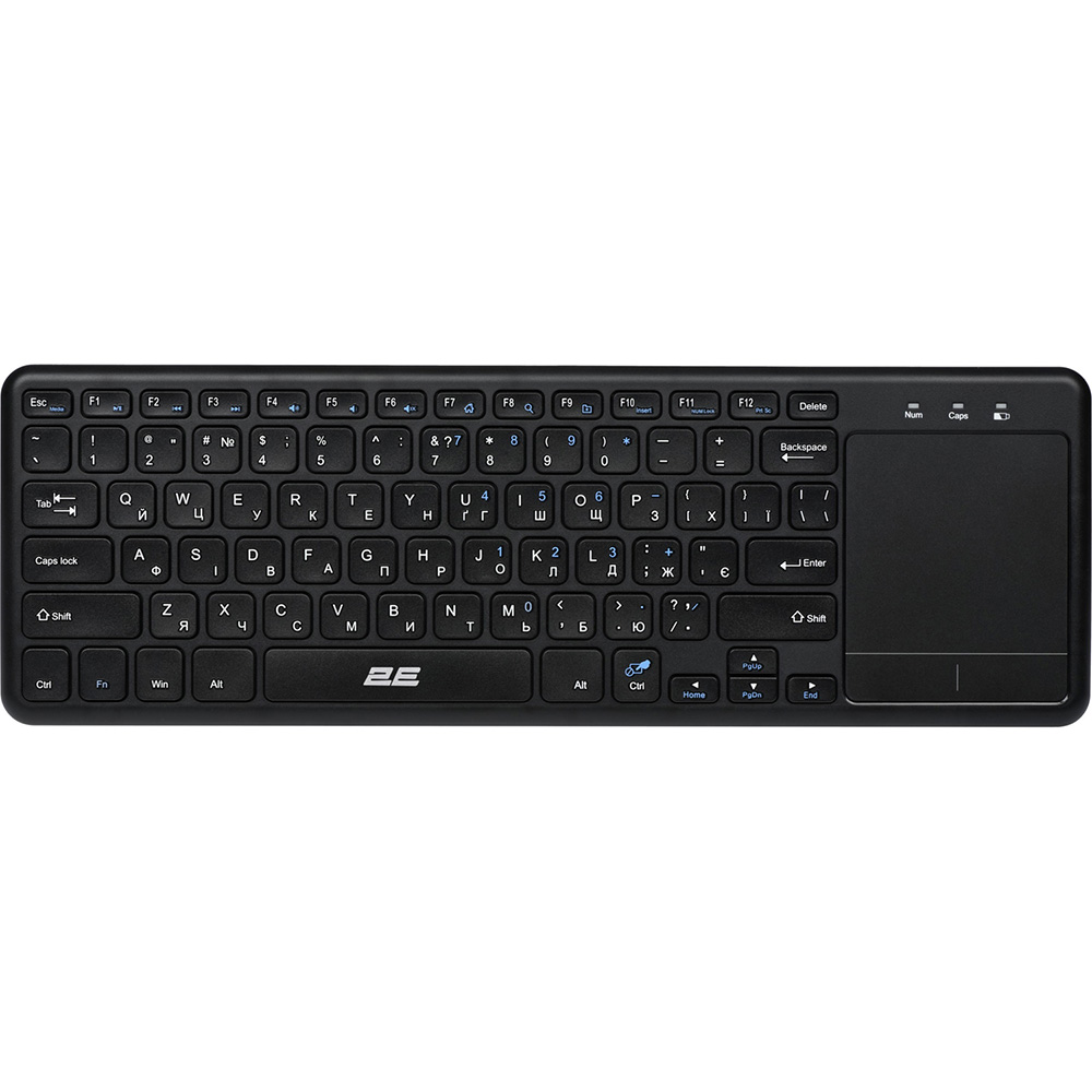 Клавіатура 2E KT100 WL Black (2E-KT100WB_UA)