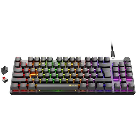 Клавиатура MEETION MT-MK008 Pro Black (MT-MK008Pro-W-RUA) Дополнительно эргономичный наклон на 6°