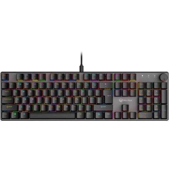 Зовнішній вигляд Клавіатура MEETION MK009 RD Black (MT-MK009RD-A-RUA)