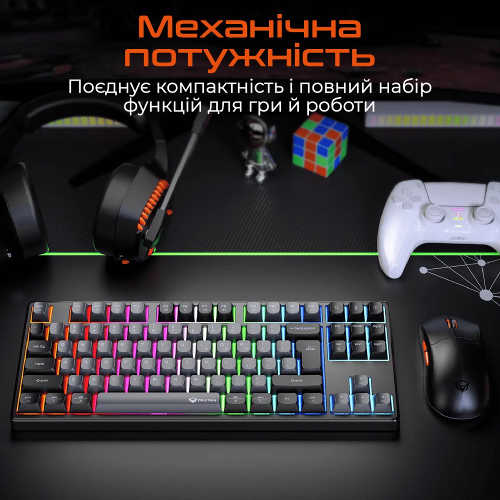 Клавиатура MEETION MK14 Black (MT-MK14-A-RUA) Класс игровая