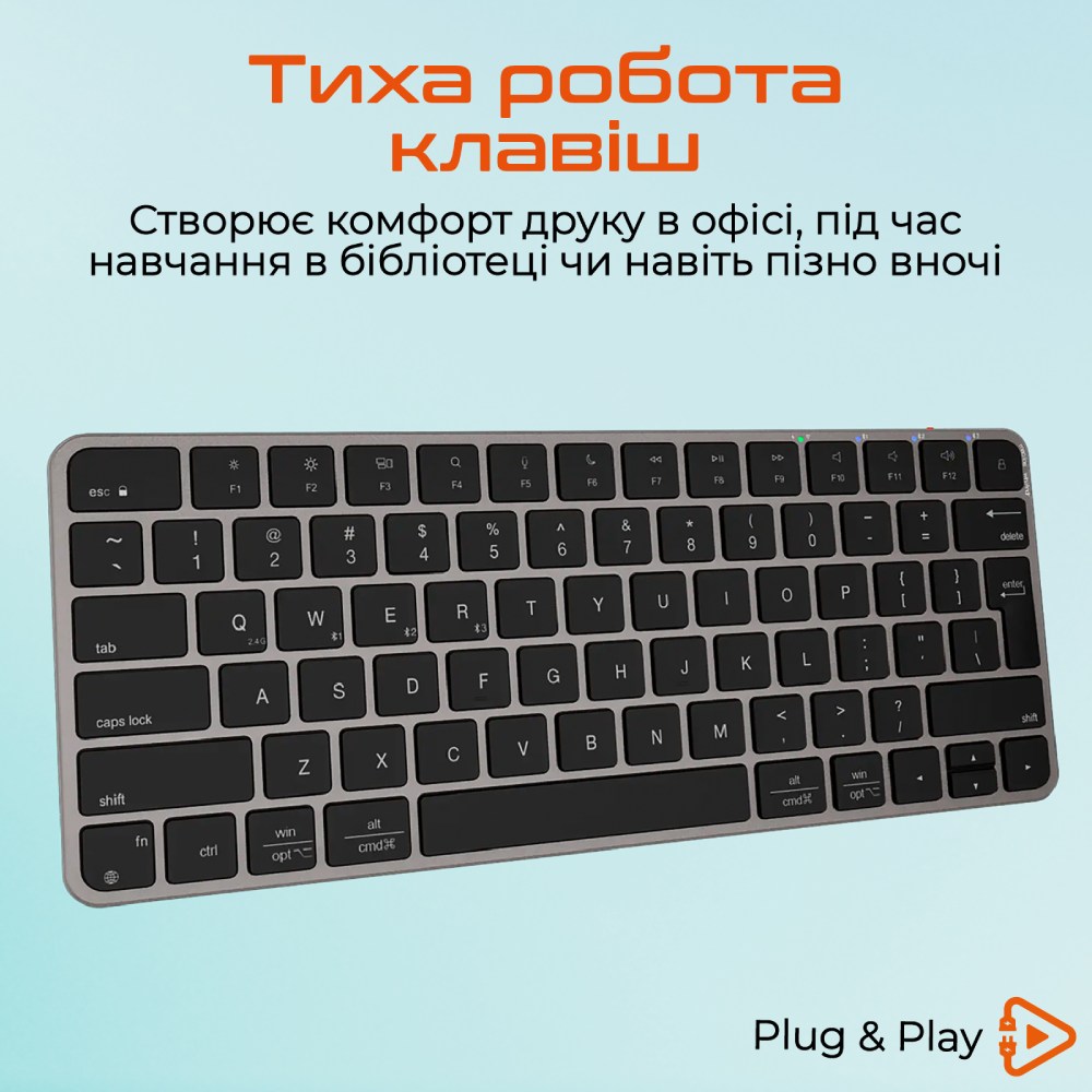 Клавиатура MEETION K210 Black (MT-K210MW-A-RUA) Комплектация клавиатура