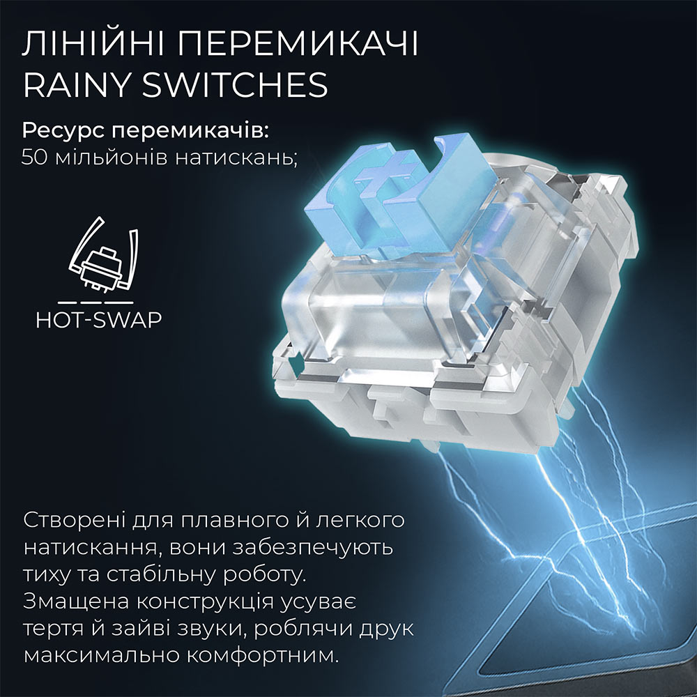 Обзор Клавиатура GAMEPRO Asgard Valhalla MK160W Pro Rainy Switch White/Black (MK160W-D-Pro)