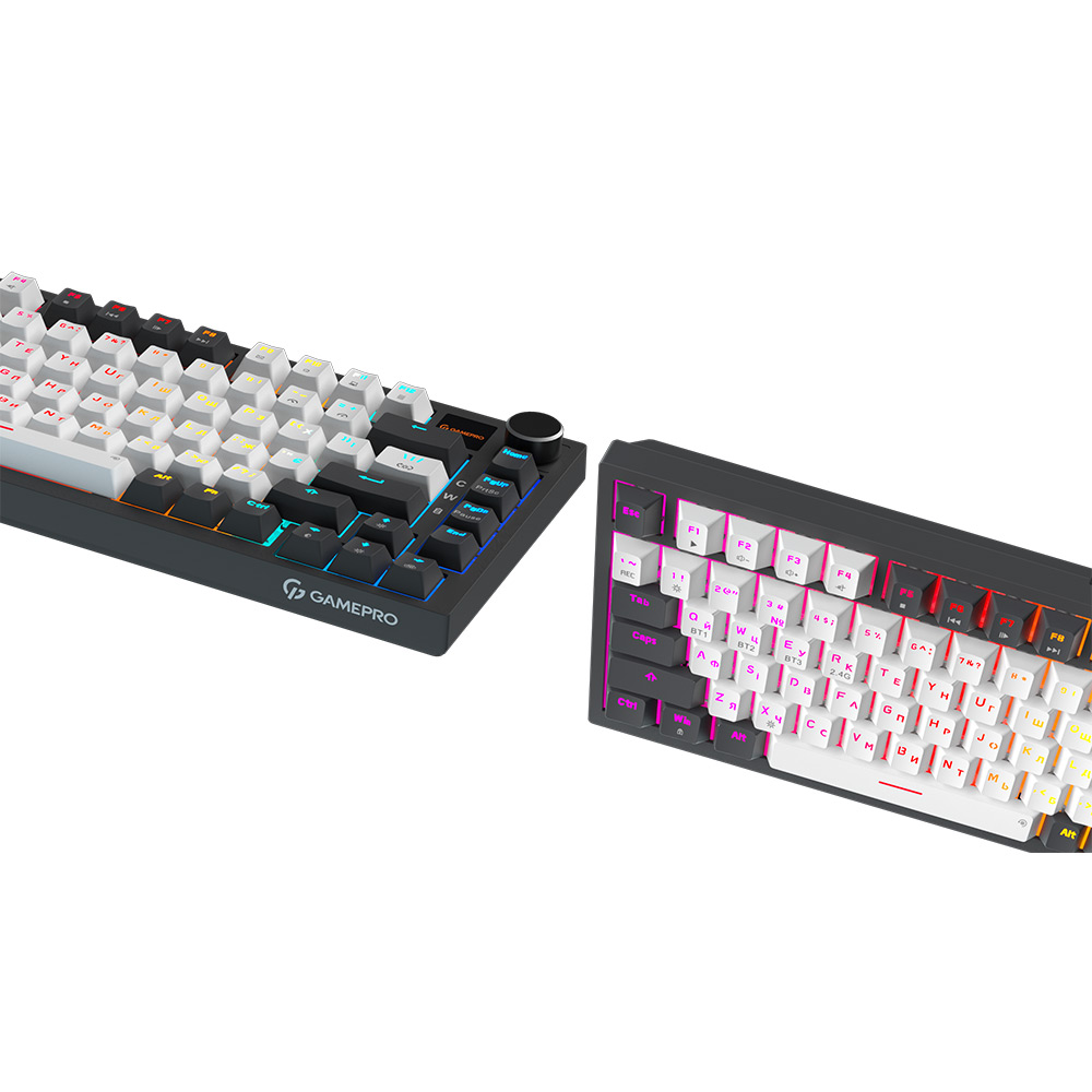 Клавиатура GAMEPRO Asgard Valhalla MK160W Pro Rainy Switch White/Black (MK160W-D-Pro) Класс игровая