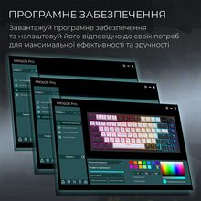 Клавиатура GAMEPRO Asgard Valhalla MK160W Pro Rainy Switch White/Black (MK160W-D-Pro)