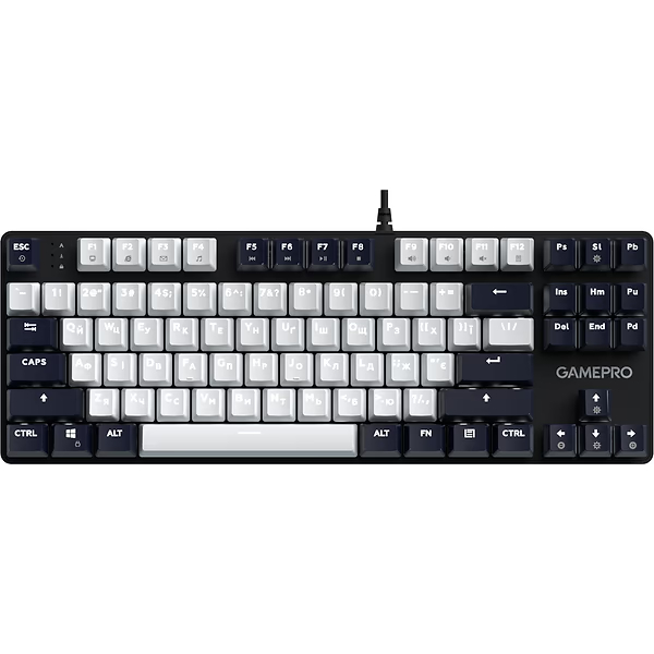 Клавіатура GAMEPRO Genesis Metallic MK110B Outemu Red Swithes Black