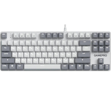 Клавиатура GAMEPRO Genesis Metallic MK110W Outemu Red Swithes White