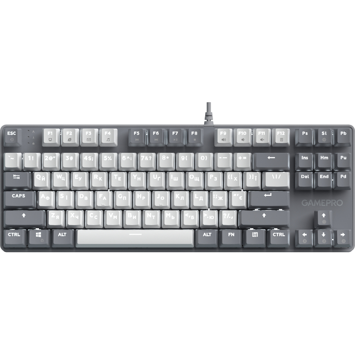 Клдавиатура GAMEPRO Genesis Metallic MK110G Outemu Red Swithes Gray