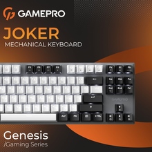 Клавиатура GAMEPRO Genesis Joker MK124G Outemu Red Swithes Gray