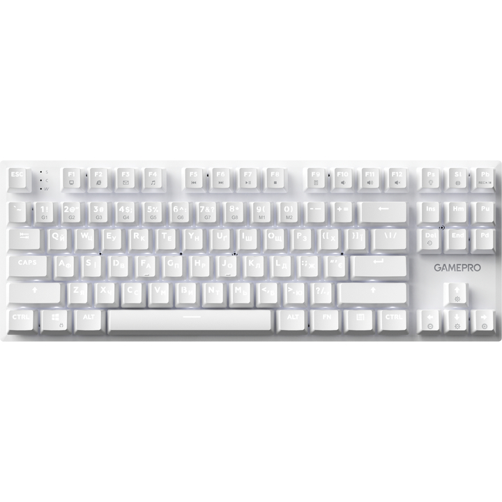 Клавиатура GAMEPRO Genesis Joker MK124W Outemu Red Swithes White