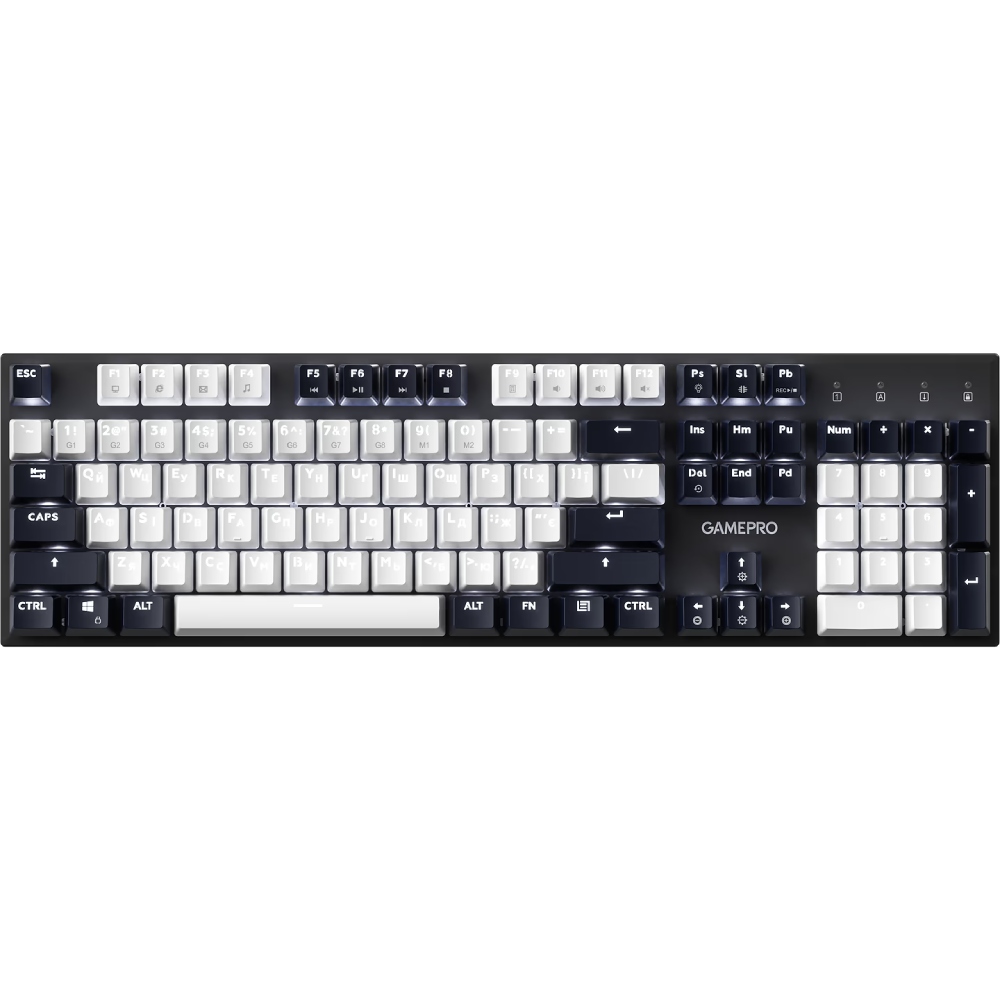 Клавиатура GAMEPRO Genesis Metallic MK144B Outemu Red Swithes Black