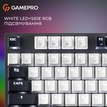 Клавиатура GAMEPRO Genesis Metallic MK144B Outemu Red Swithes Black