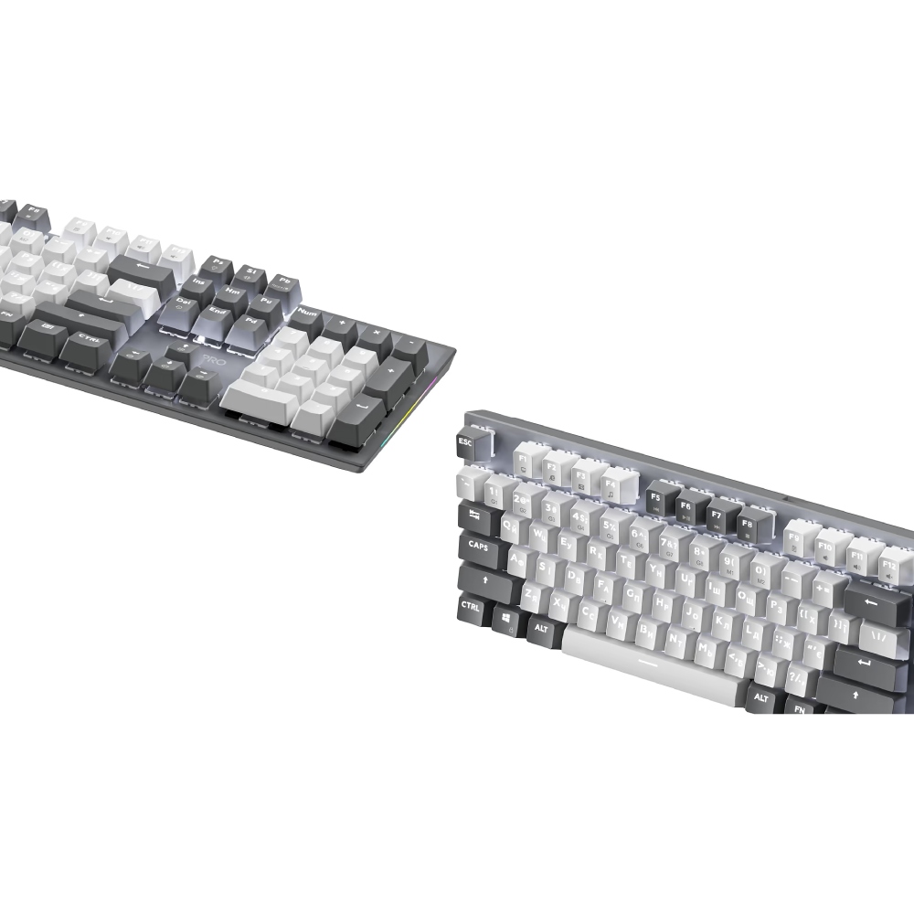 Внешний вид Клавиатура GAMEPRO Genesis Metallic MK144G Outemu Red Swithes Gray