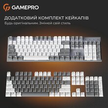 Клавиатура GAMEPRO Genesis Metallic MK144G Outemu Red Swithes Gray