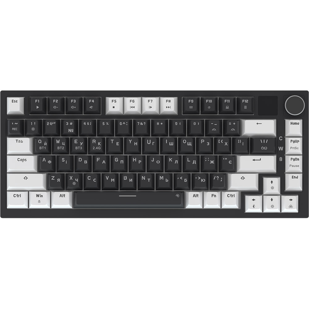 Клавиатура GAMEPRO Asgard Valhalla MK160W Pro Rainy Switch Black/White (MK160B-D-Pro) Комплектация  Клавиатура; Кабель USB - USB Type-C; Адаптер 2.4 ГГц; Руководство пользователя