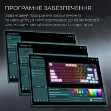 Клавиатура GAMEPRO Asgard Valhalla MK160W Pro Rainy Switch Black/White (MK160B-D-Pro)