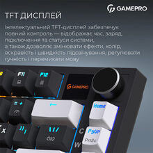 Клавиатура GAMEPRO Asgard Valhalla MK160W Pro Rainy Switch Black/White (MK160B-D-Pro)