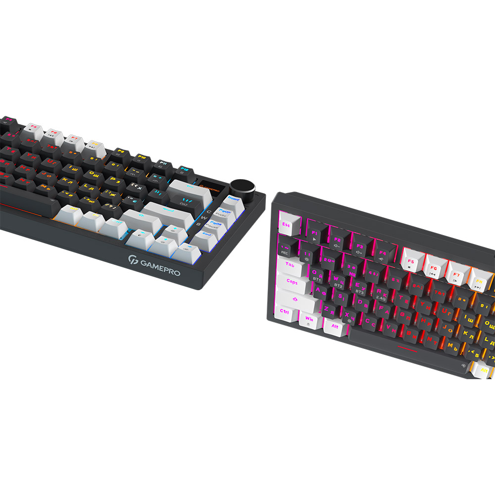 Клавиатура GAMEPRO Asgard Valhalla MK160W Pro Rainy Switch Black/White (MK160B-D-Pro) Класс игровая
